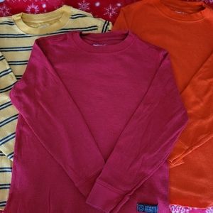 BUNDLE Thermal longsleeves for boys size 6-7